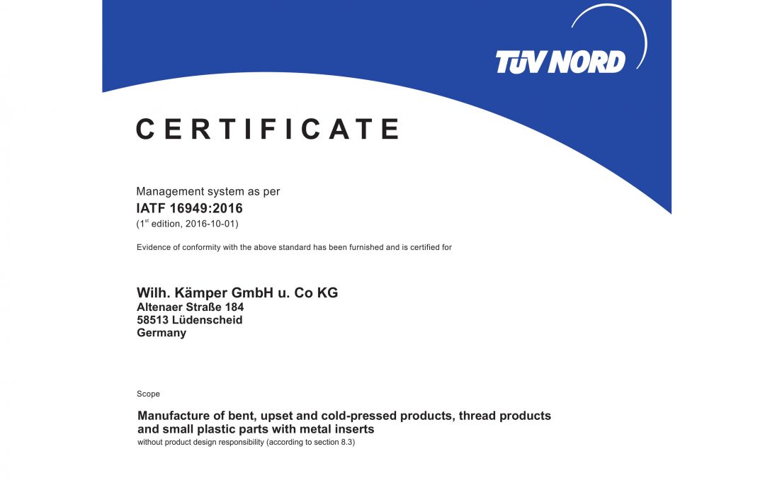 IATF-Certification